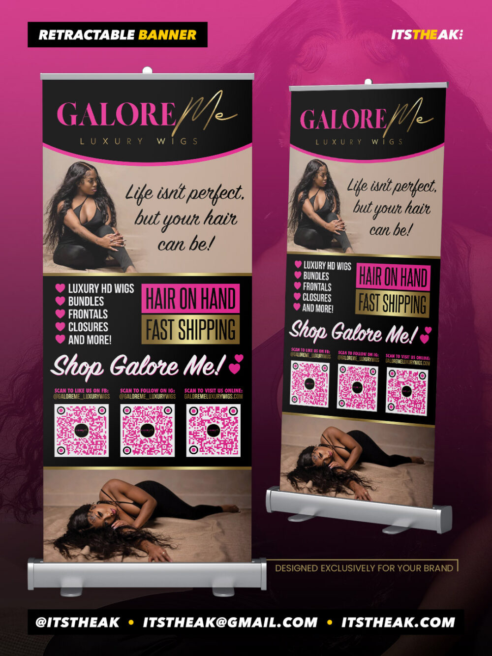Custom Retractable Banners