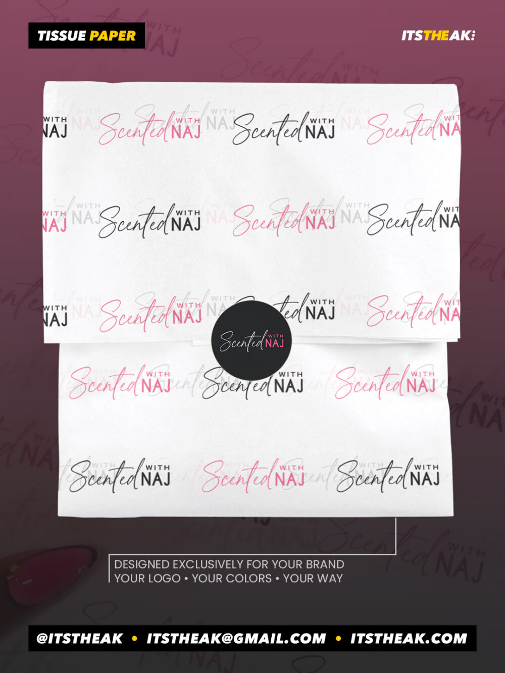 Custom Tissue Paper