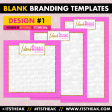 Blank Branding Templates ITSTHEAK 1