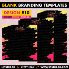 Blank Branding Templates ITSTHEAK 10