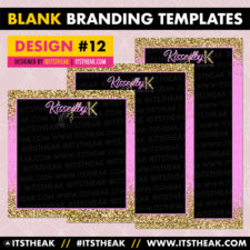 Blank Branding Templates ITSTHEAK 12