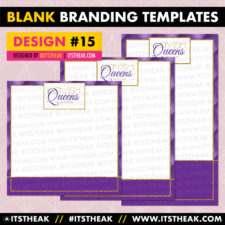 Blank Branding Templates ITSTHEAK 15
