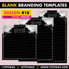 Blank Branding Templates ITSTHEAK 18