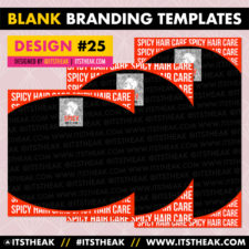 Blank Branding Templates ITSTHEAK 25