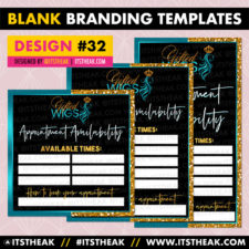 Blank Branding Templates ITSTHEAK 32