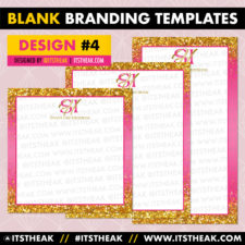 Blank Branding Templates ITSTHEAK 4