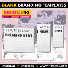 Blank Branding Templates ITSTHEAK 40