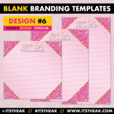 Blank Branding Templates ITSTHEAK 6