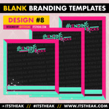 Blank Branding Templates ITSTHEAK 8