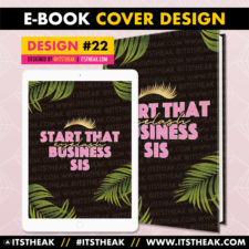 Book Cover Design ITSTHEAK 22
