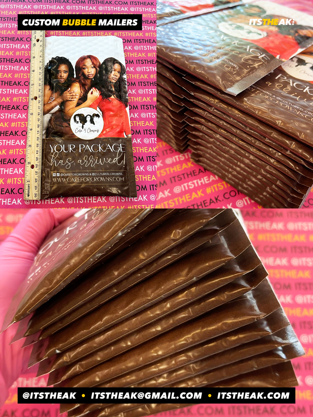 Custom Bubble Mailers - Image 2