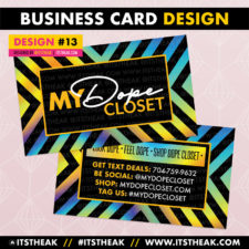 Business Card Design #13