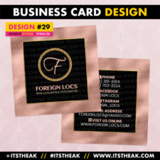 Business Card Design #29