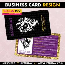 Business Card Design #39