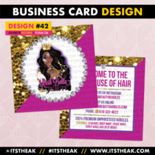 Business Card Design #42
