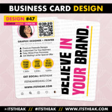 Business Card Design #47