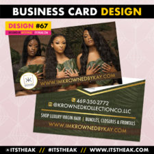 Business Card Design #67