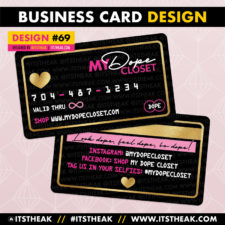 Business Card Design #69