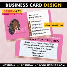 Business Card Design #71