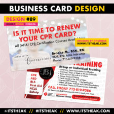 Business Card Design #89