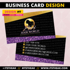 Business Card Design #9