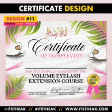 Certificate Design #11
