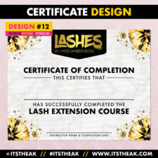 Certificate Design #12