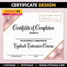 Certificate Design #3