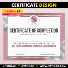Certificate Design #4