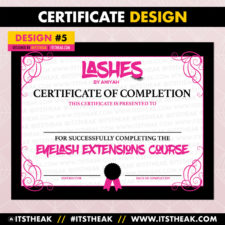 Certificate Design #5