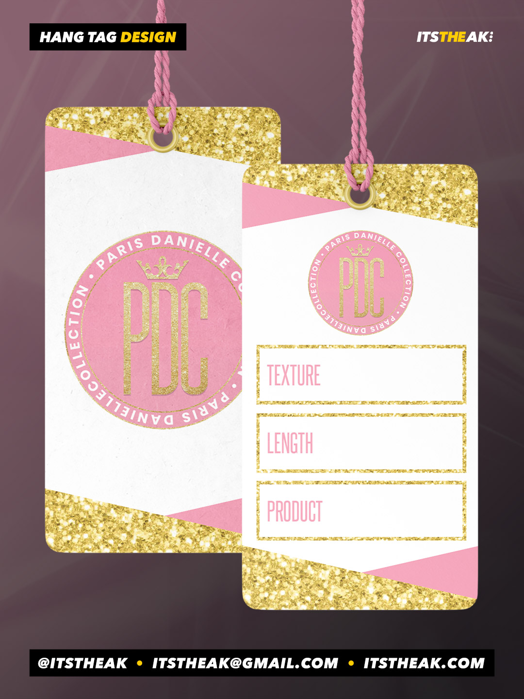 Hang Tag Design (No Printing) - Image 7