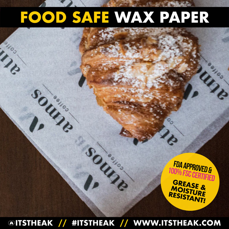 Food Safe Wax Paper // Made exclusively for you by ITSTHEAK