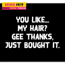 Hair Extensions Social Media Graphic Design #19