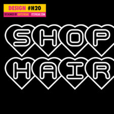 Hair Extensions Social Media Graphic Design #20