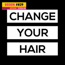 Hair Extensions Social Media Graphic Design #29