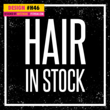 Hair Extensions Social Media Graphic Design #46