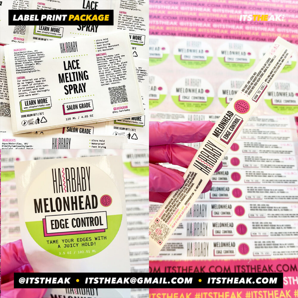 Web Labels Print Custom Label Design & Printing Services | Waterproof Labels