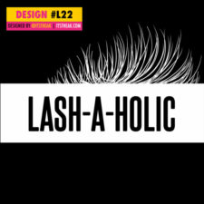 Lash Social Media Graphic Design #22