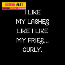 Lash Social Media Graphic Design #41