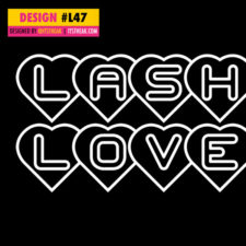 Lash Social Media Graphic Design #47