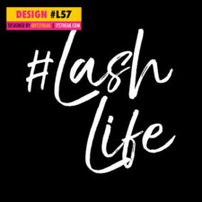 Lash Social Media Graphic Design #57