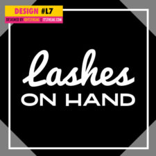 Lash Social Media Graphic Design #7