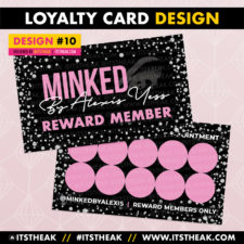 Loyalty Card Design #10