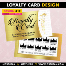 Loyalty Card Design #12