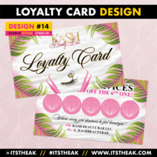 Loyalty Card Design #14
