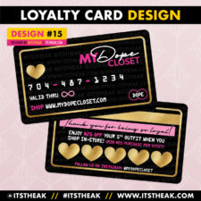 Loyalty Card Design #15