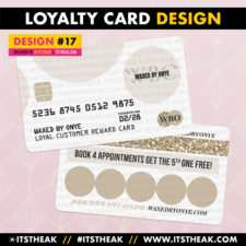 Loyalty Card Design #17