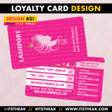 Loyalty Card Design #21