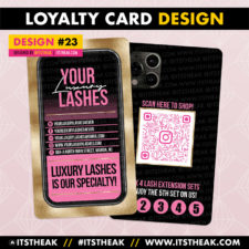 Loyalty Card Design #23