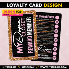 Loyalty Card Design #26